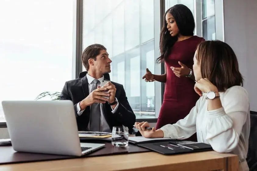 Business people in a meeting